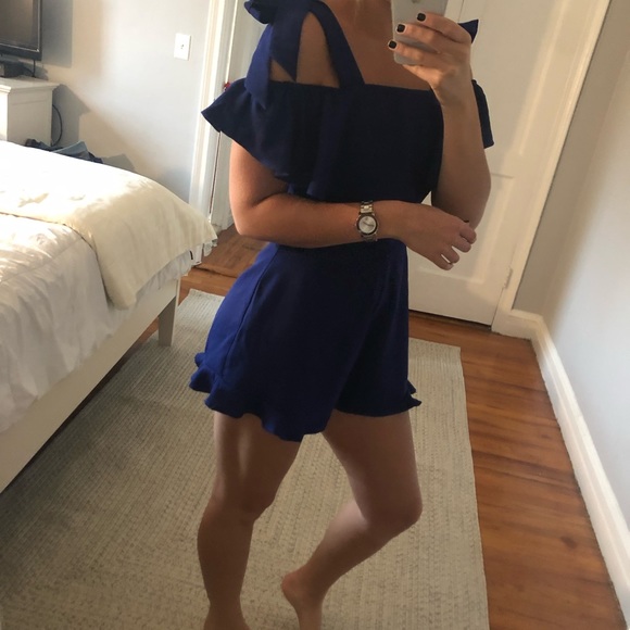 Lea & Viola NWT blue romper - Picture 4 of 7